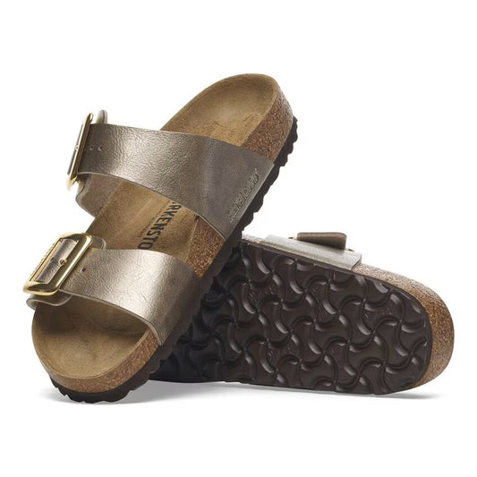 BIRKENSTOCK SYDNEY LUXE BUCKLE - TAUPE