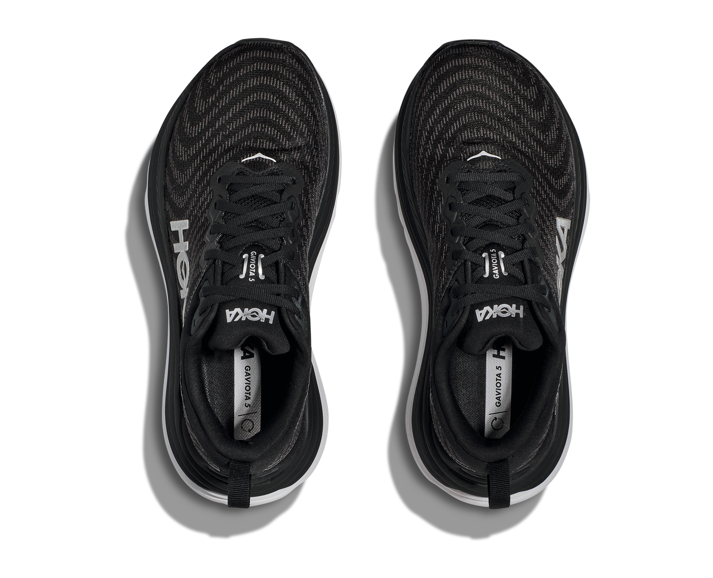 HOKA ONE ONE GAVIOTA 5 - BLACK & WHITE - 1134235BWHT