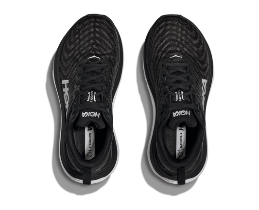 HOKA ONE ONE GAVIOTA 5 - BLACK & WHITE - 1134235BWHT