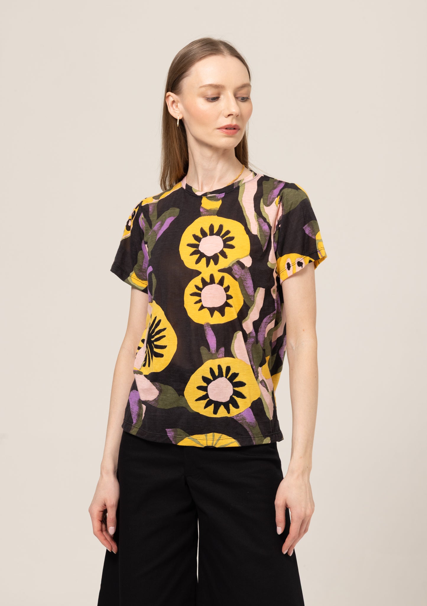 BEL KAZAN MIKA TEE - ASH VELORA