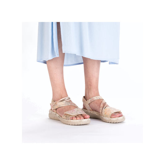 RIEKER 6046490 - BEIGE MULTI