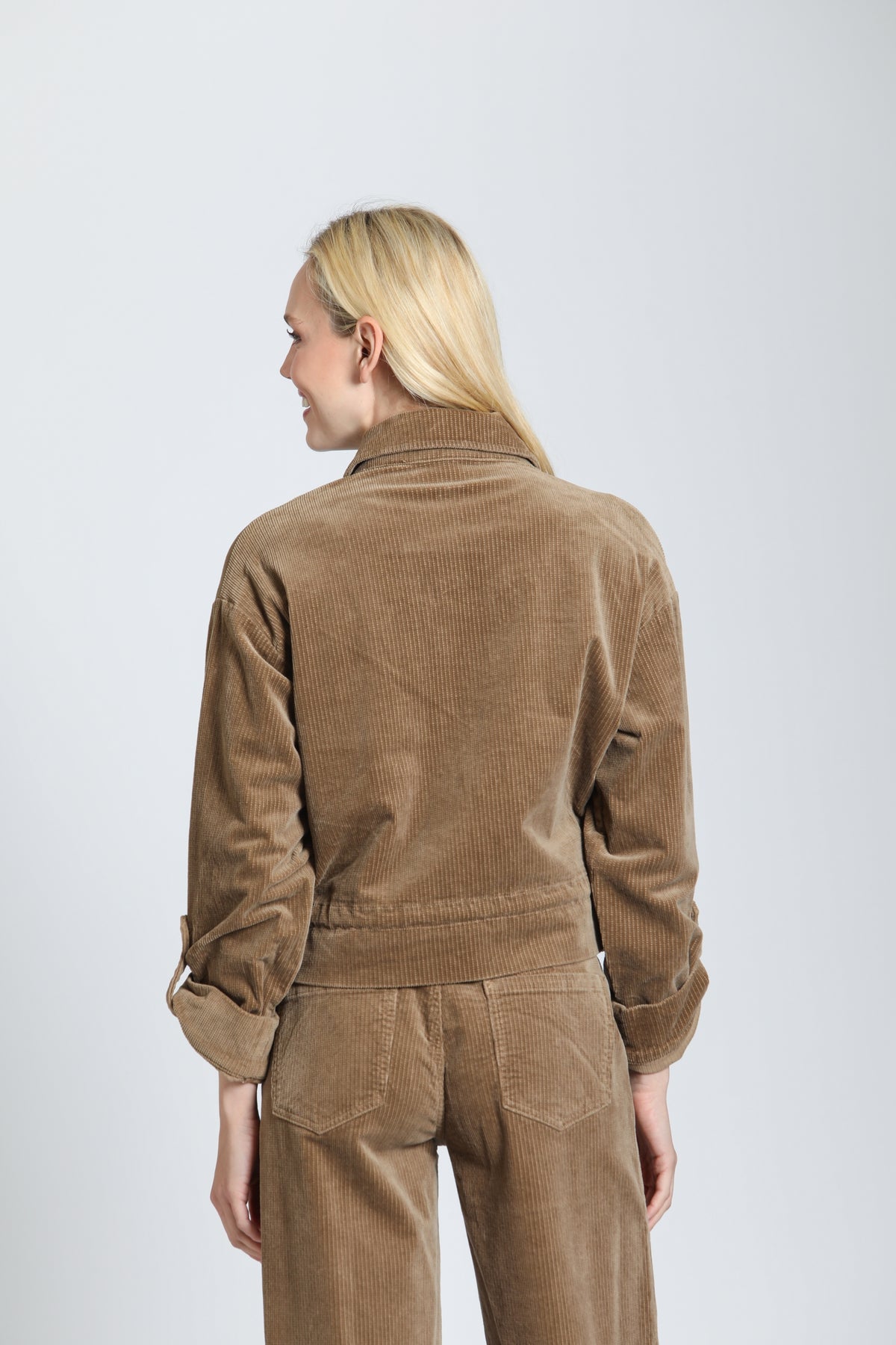 APNY CORD JACKET - BRONZE JACKET