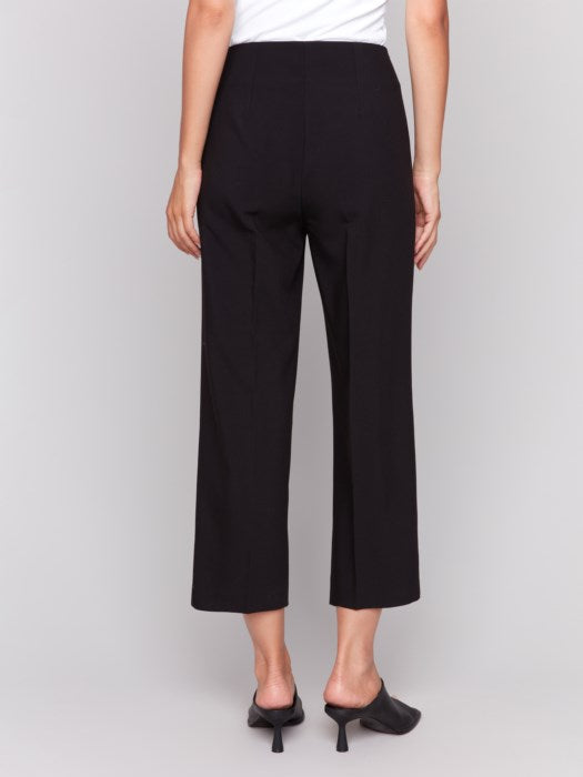 *SALE* CHARLIE B WIDE LEG PANT - BLACK