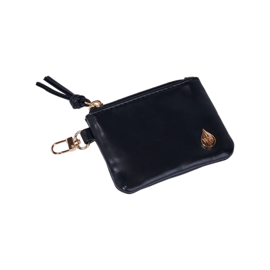 WANDERFULL STADIUM BAG WITH POUCH - BLACK