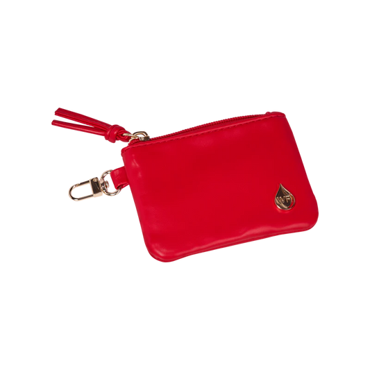 WANDERFULL STADIUM BAG WITH POUCH - RED