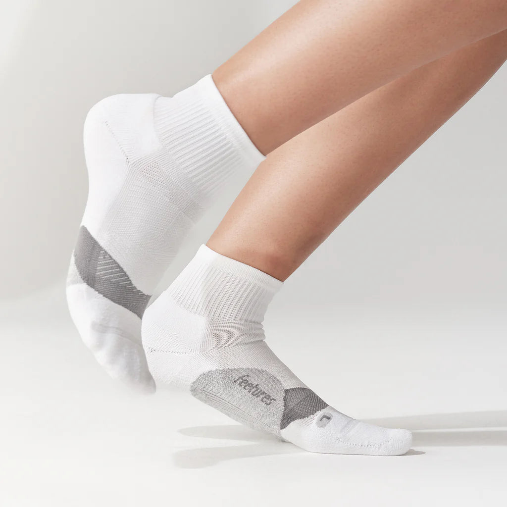 FEETURES ELITE LIGHT CUSHION QUARTER - WHITE - E205158