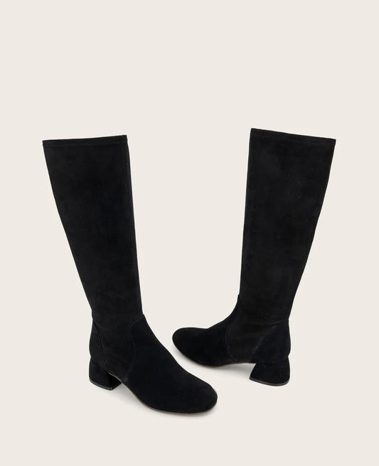 GENTLE SOULS EMILY TALL STRETCH BOOT - BLACK
