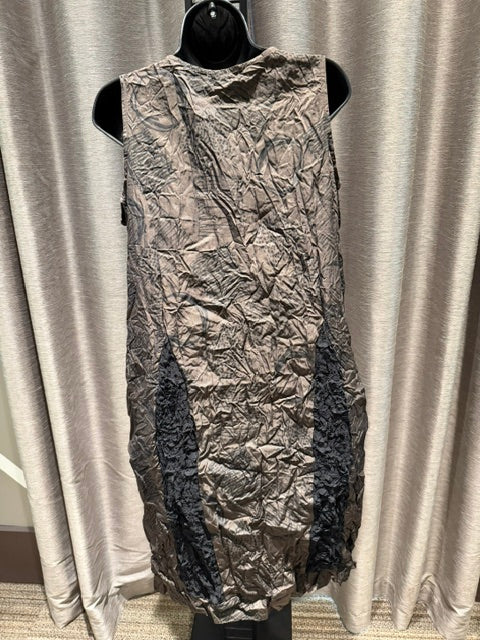 CHALET DAHLIA DRESS - BLACK MULTI