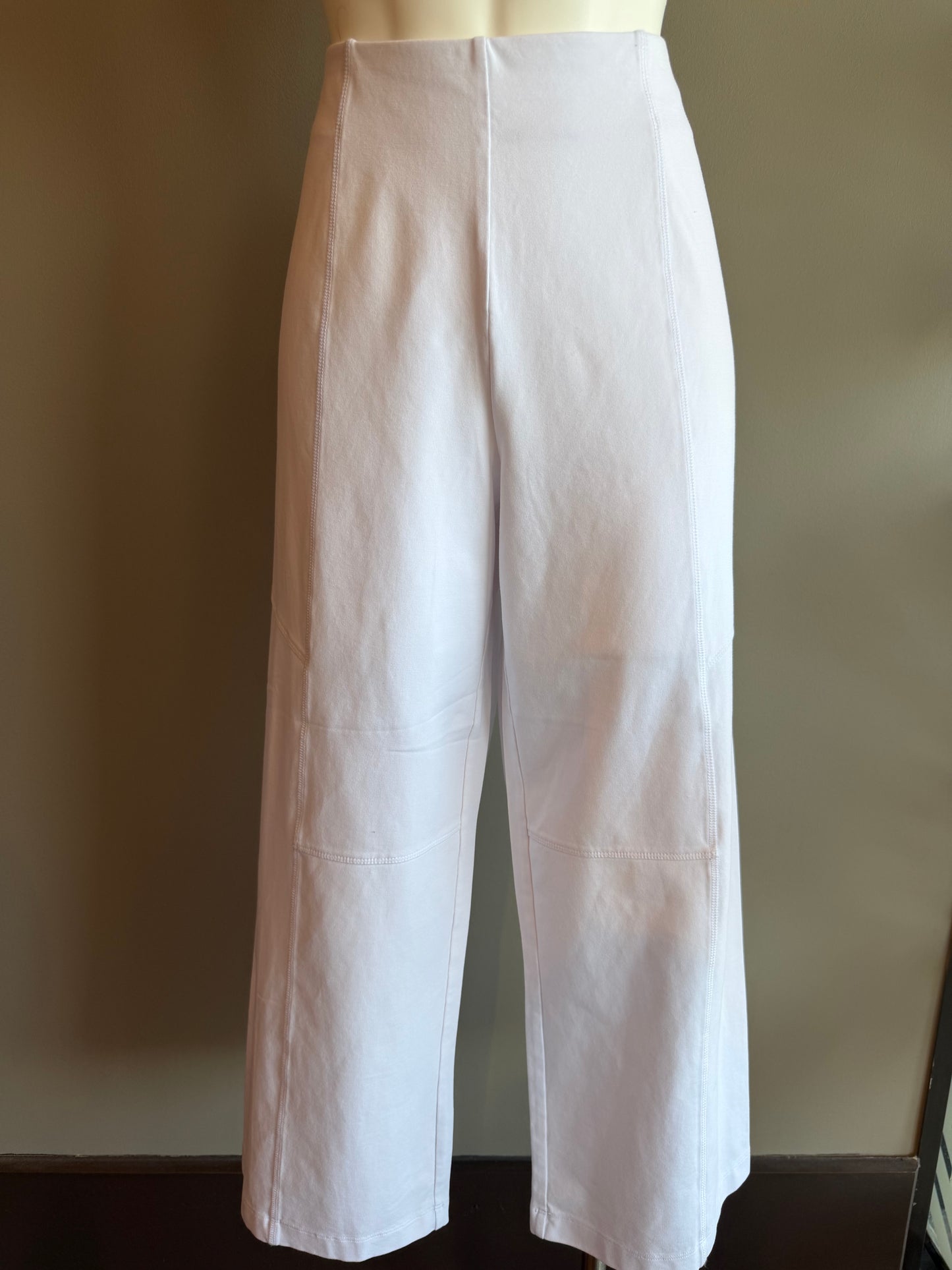 HABITAT FLOOD KNIT PANT - WHITE