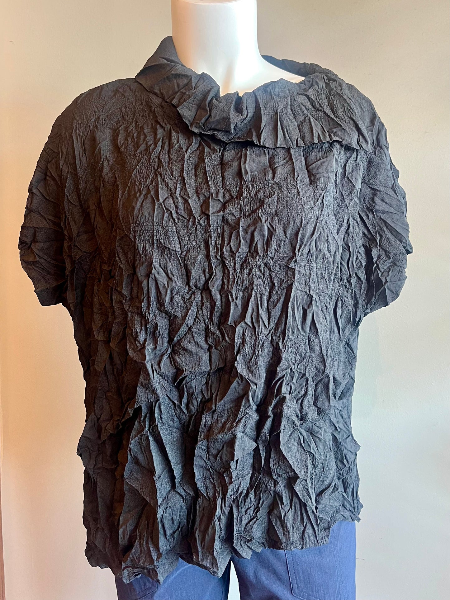 CHALET ANYA TOP - BLACK