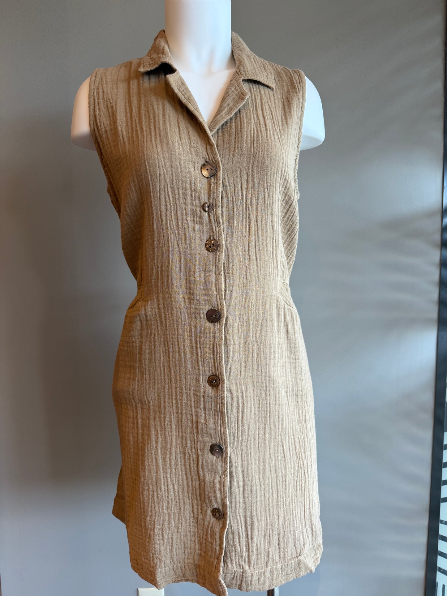 SHANNON PASSERO CALLIOPE DRESS - WALNUT