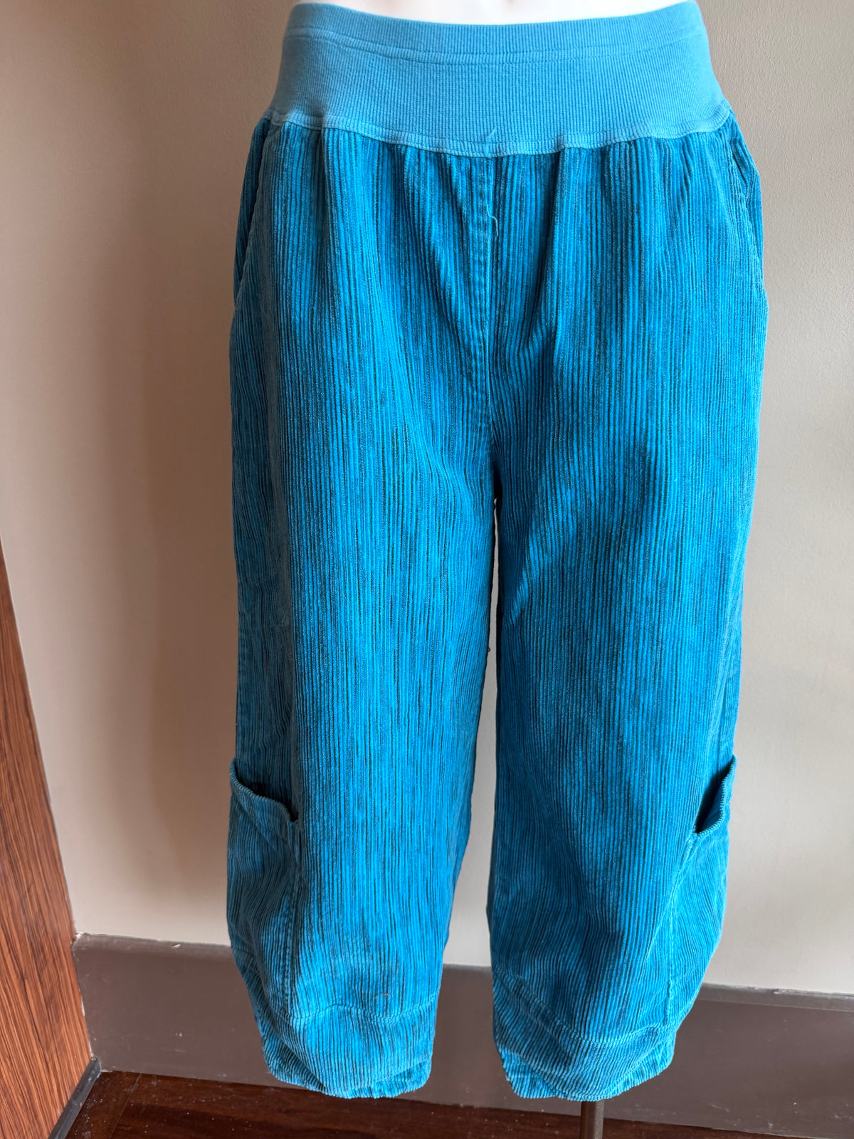 KLEEN PRINT LANTERN PANT - AZURE