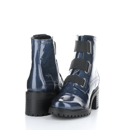 BOS & CO INDIE - WATERPROOF - PATENT BLUE