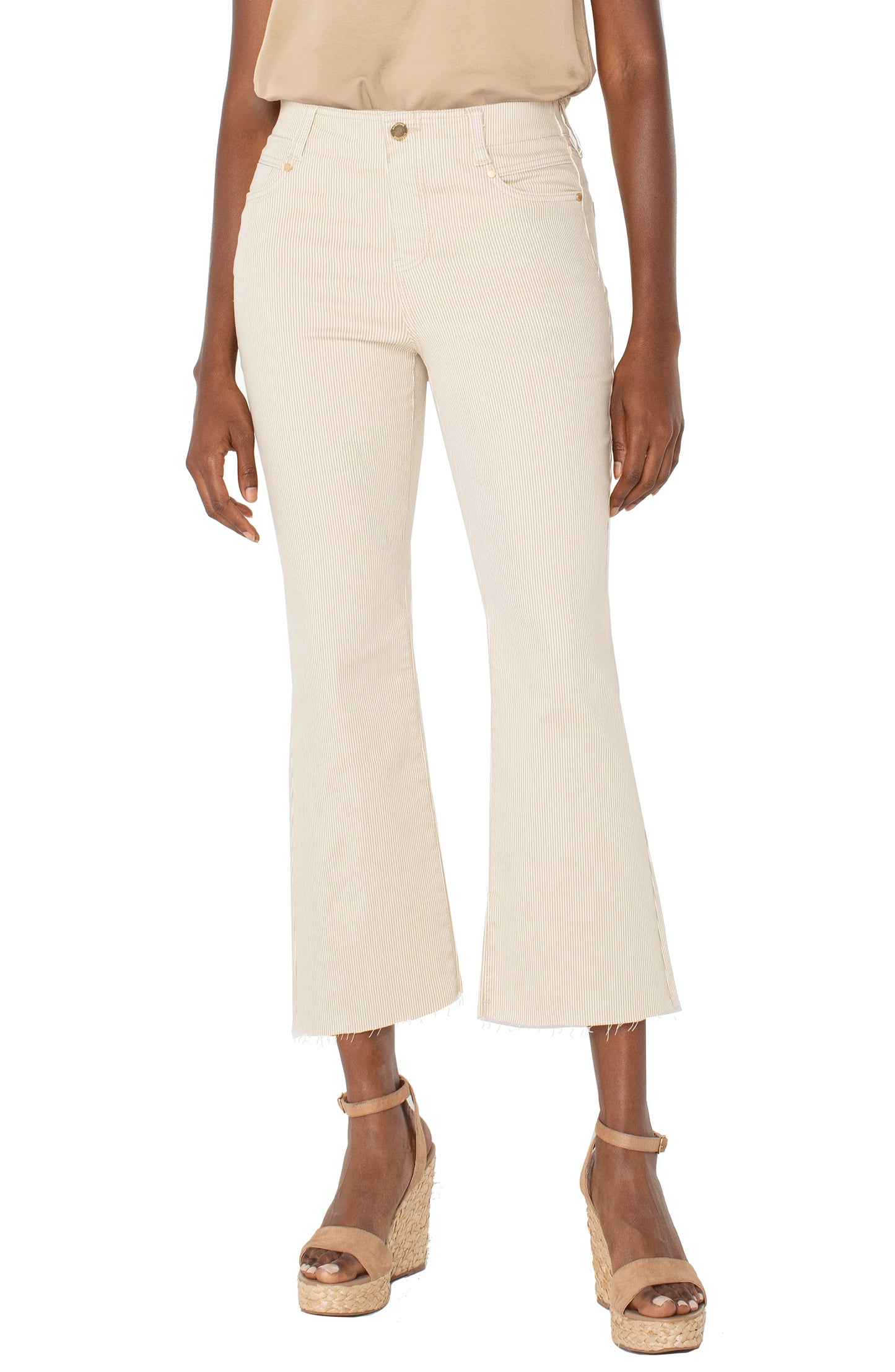 *SALE* LIVERPOOL GIA GLIDER - STRIPED CREAM