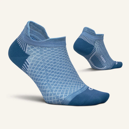 FEETURES PLANTAR FASCIITIS RELIEF SOCK - CHAMBRAY