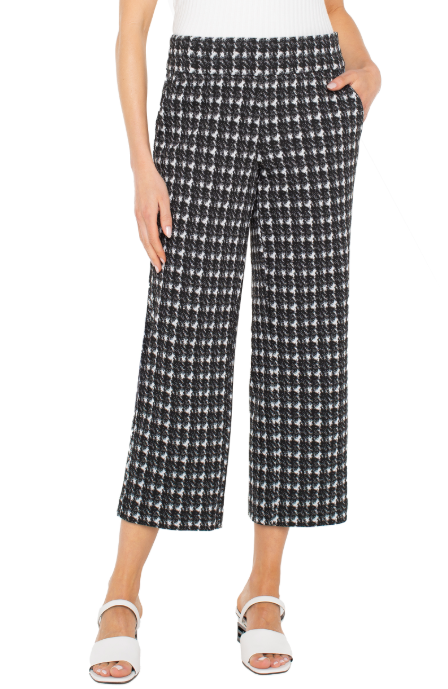 LIVERPOOL MABEL PULL ON - BLACK AND WHITE