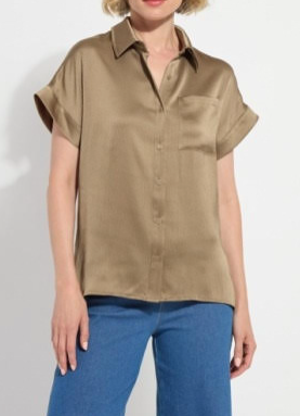 LYSSE TELMA DOLMAN SLEEVE - OLIVE