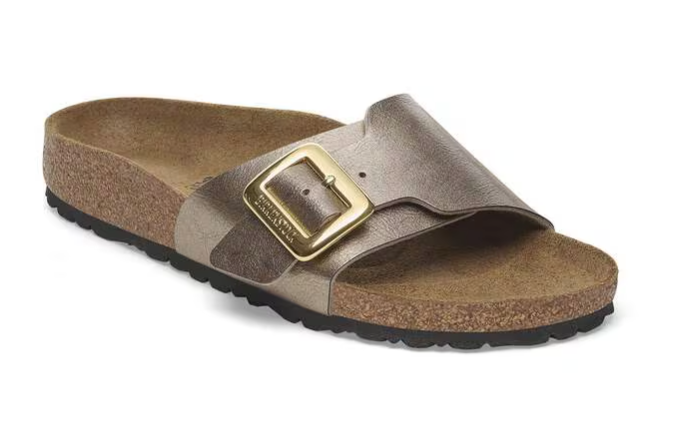 BIRKENSTOCK CATALINA LUXE BUCKLE - TAUPE METALLIC