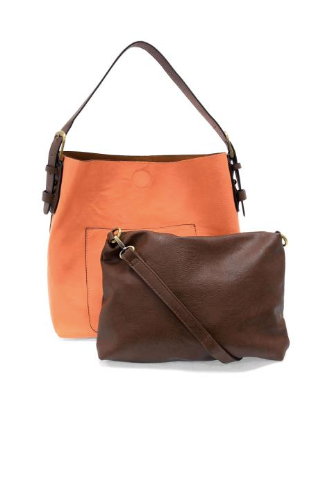JOY SUSAN CLASSIC HOBO - PEACH