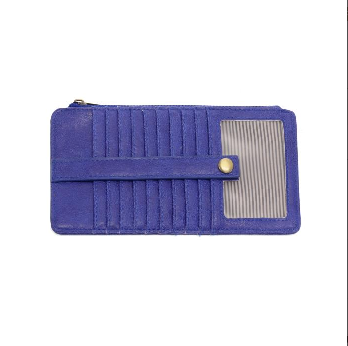 JOY SUSAN KARA MINI WALLET - COBALT