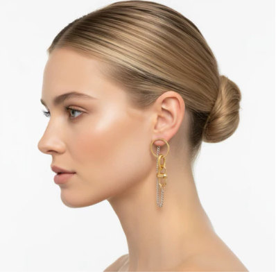 LJ SONDER BOND EARRING MIXED METALS