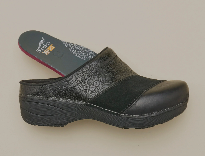 DANSKO ZINNIA CLOG - BLACK