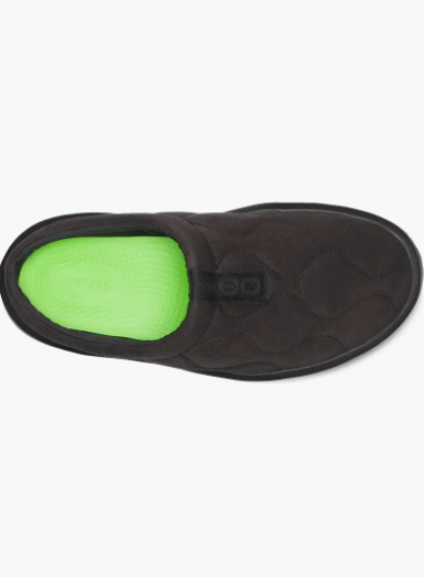 OOFOS OOMEGA POSH MULE - BLACK