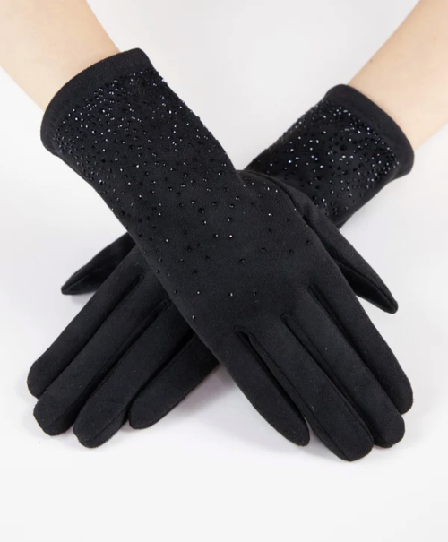 ORIGINAL USA QUIET LUXE RHINESTONE - BLACK