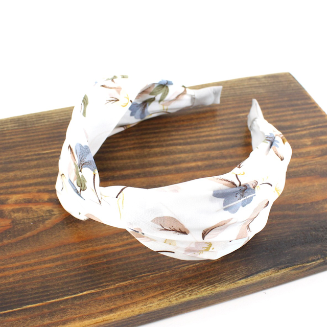 *SALE* PRETTY PERSUASIONS HEADBAND FLOWER - WHITE MULTI