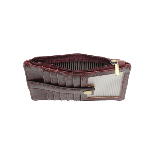 JOY ACCESSORIES PENNY MINI TRAVEL WALLET - BLACKBERRY