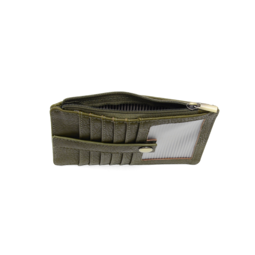 JOY ACCESSORIES PENNY MINI TRAVEL WALLET - OLIVE GREEN