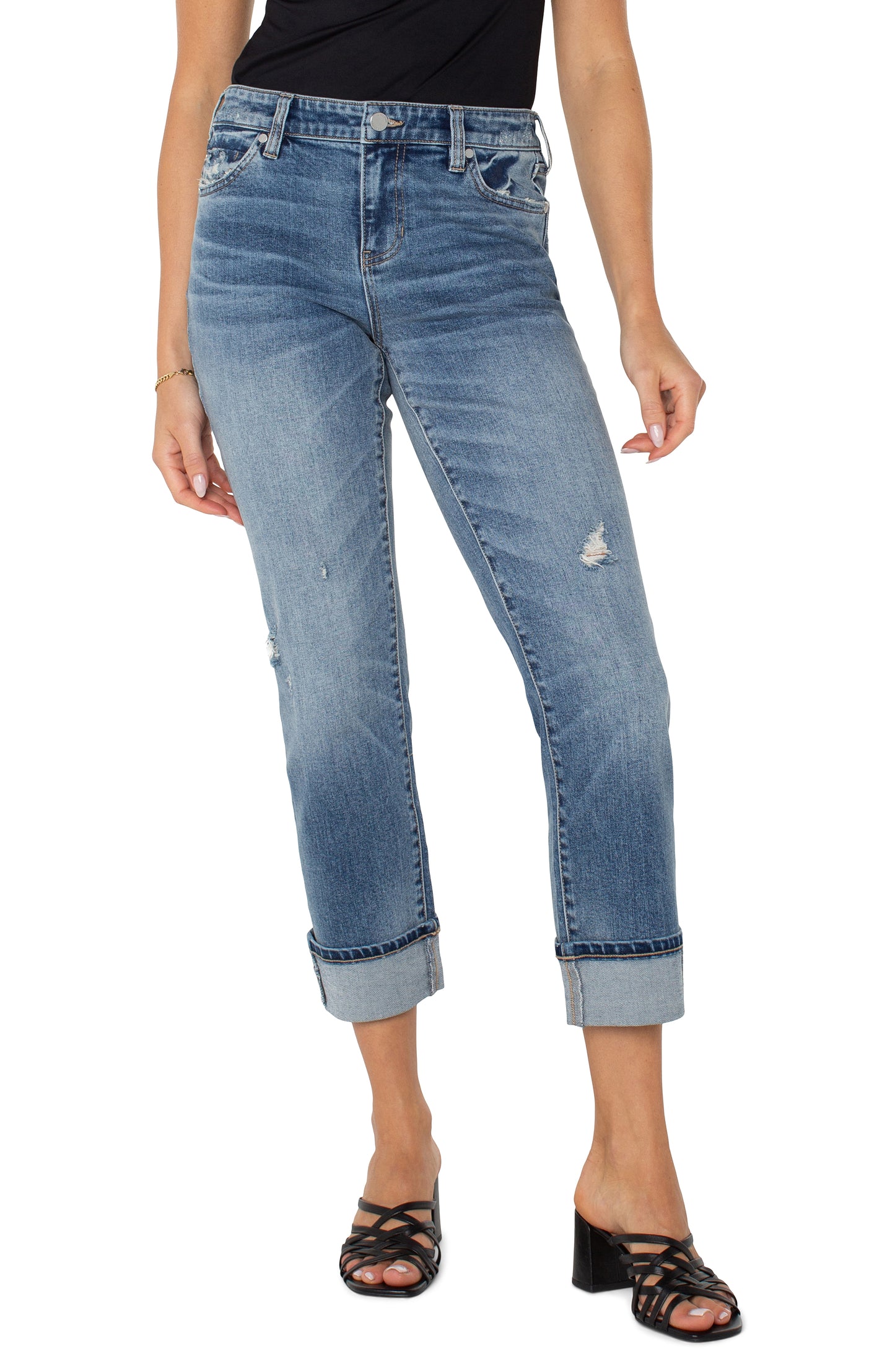 *SALE* LIVERPOOL MARLEY GIRLFRIEND CUFFED JEAN