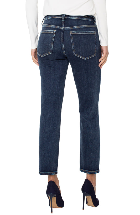 LIVERPOOL LIV NON-SKINNY JEAN - DENIM