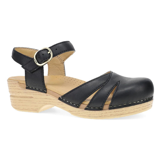 DANSKO MARGRETA MARY JANE CLOG - BLACK