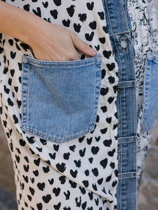SHANNON PASSERO JANIS CARDIGAN - BLACK & WHITE