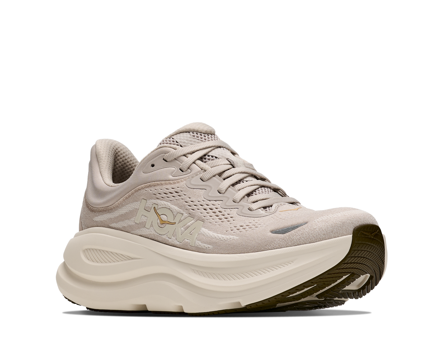 HOKA BONDI 9 - RIVERWALK GREY/ALABASTER