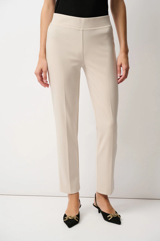 JOSEPH RIBKOFF CLASSIC STRAIGHT PANT - TAN