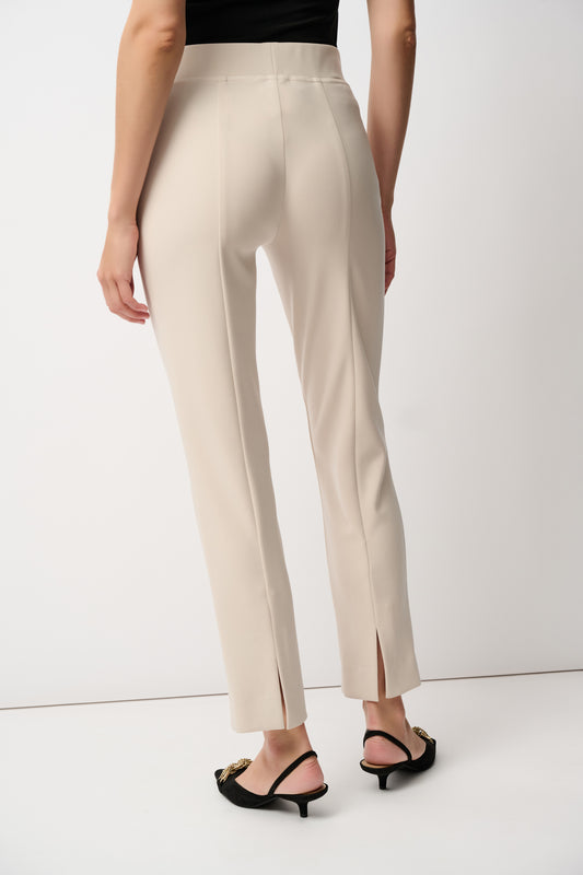 JOSEPH RIBKOFF CLASSIC STRAIGHT PANT - TAN