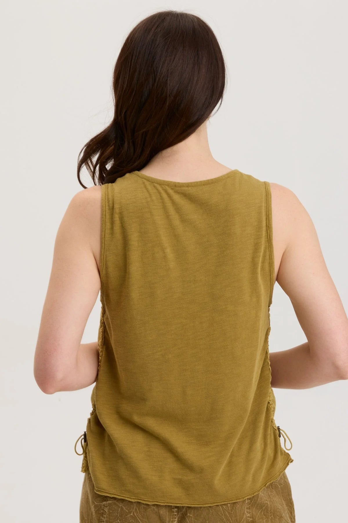 *SALE* XCVI ILEANA TANK - CHARTREUSE GREEN - 14592HERST