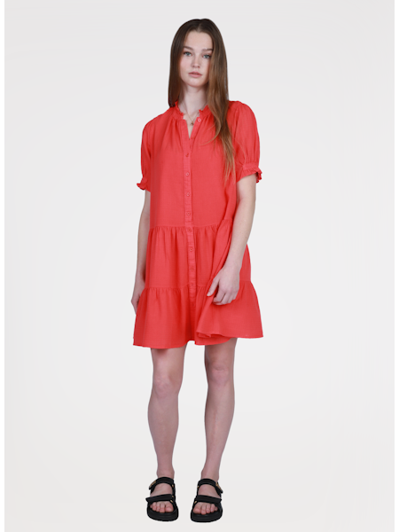 *SALE* DYLAN BY TRUE GRIT LOLA DRESS - CORAL - E3W63CRSCOR