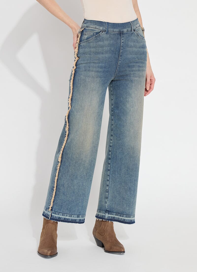 *SALE* LYSSE ERA HI-WAIST WIDE-LEG DENIM - 34252941