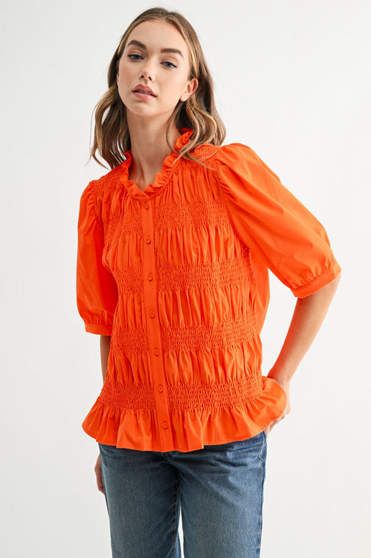 SALE JOH JESSICA TOP - ORANGE