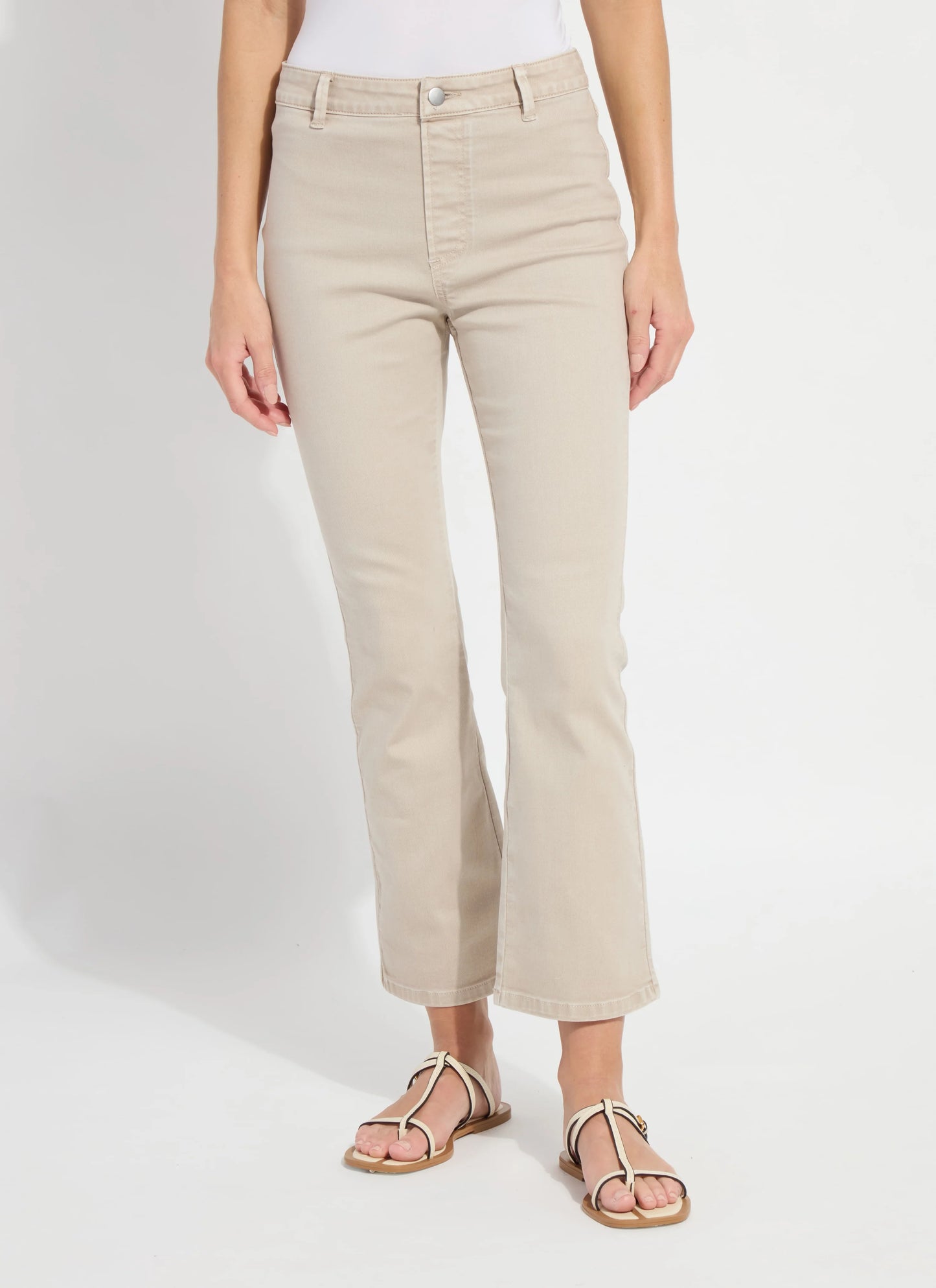 SALE LYSSE ANKLE ESTELLE DENIM - KHAKI