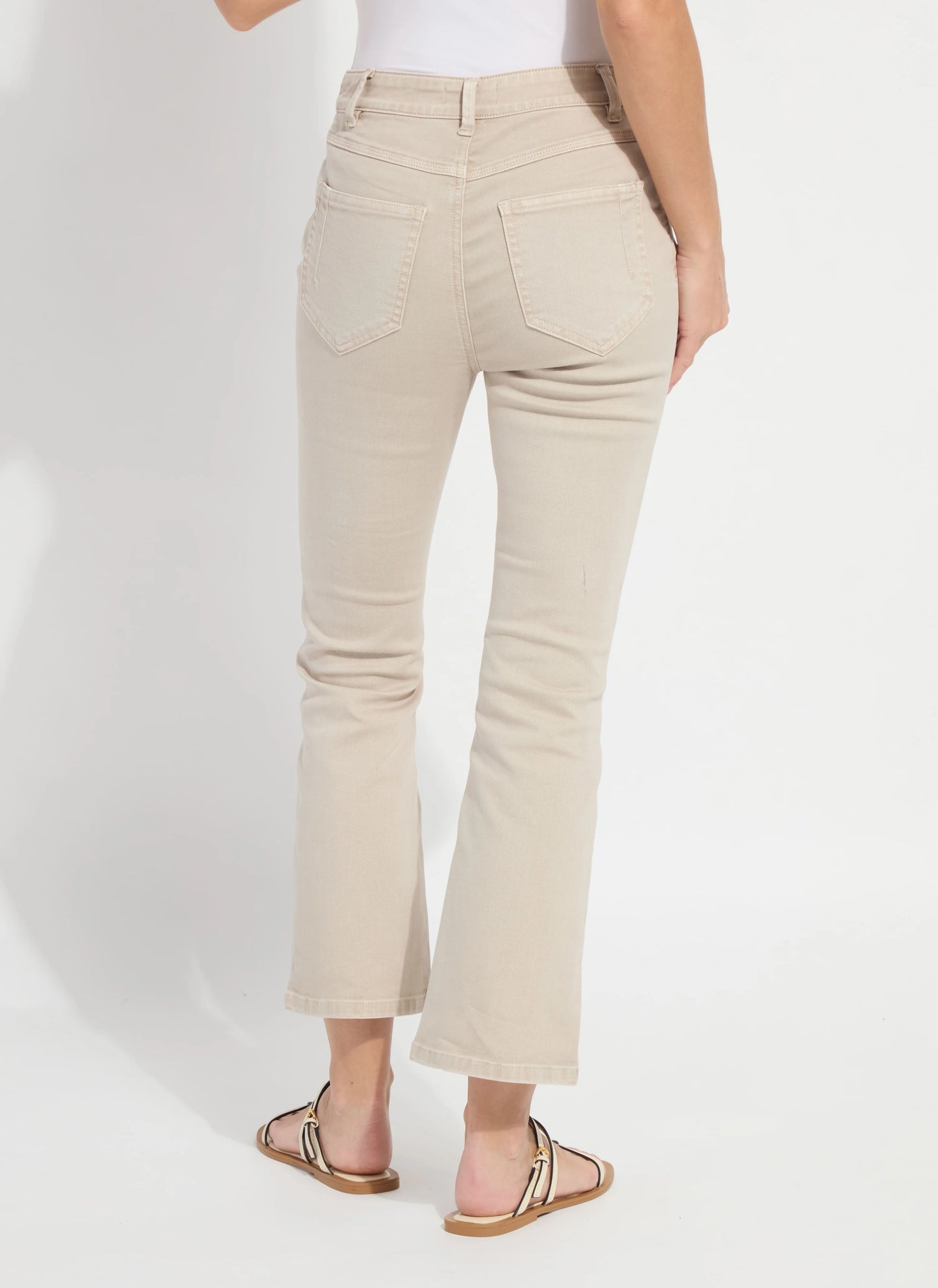 SALE LYSSE ANKLE ESTELLE DENIM - KHAKI