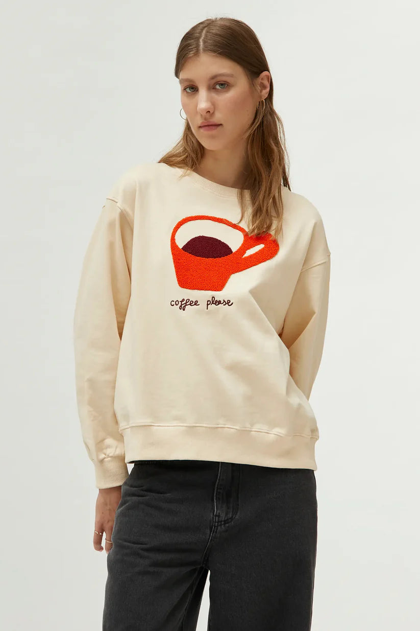 *SALE* COMPANIA FANTASTICA COFFEE SWEATSHIRT