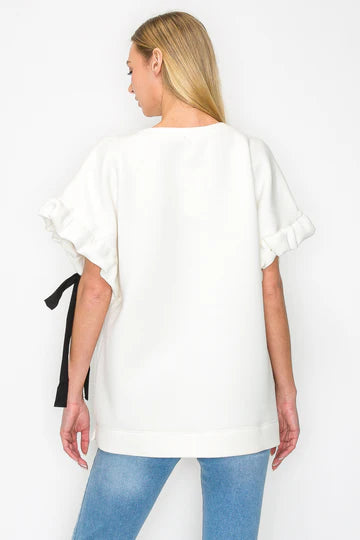 JOH FATIMA TOP - WHITE - 54360FTWHT