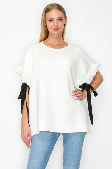 JOH FATIMA TOP - WHITE - 54360FTWHT