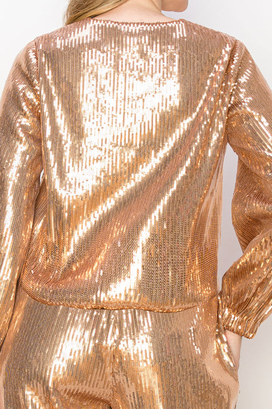 JOH JANNICE TOP - GOLD
