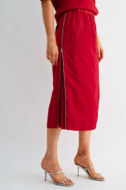 JOH JELANI SKIRT - RED