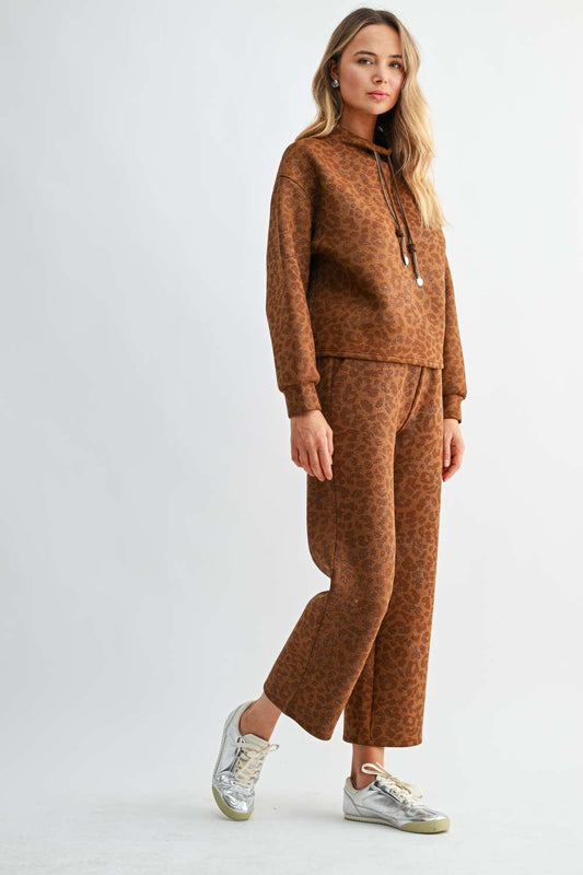 JOH FLORENCE PANT - CARAMEL GLITTER